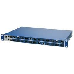 Hirschmann 943 940-999-010 Rack Mount Managed Ethernet Switch 19 in Control Cabinet Mount 24-48VDC
